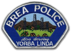 Brea Police patch Brea Police patch