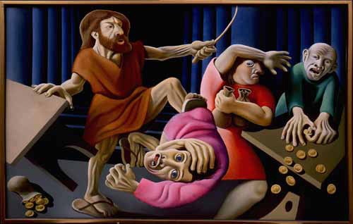 Jesus & moneychangers Jesus and the moneychanges