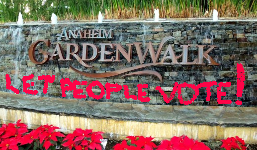 Anaheim -- Let People Vote! Anaheim -- Let People Vote!