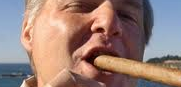 Limbaugh with cigar