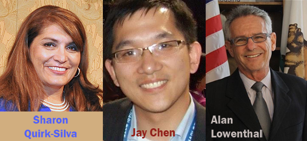 Quirk-Silva, Chen, Lowenthal Sharon Quirk-Silva, Jay Chen, Alan Lowenthal