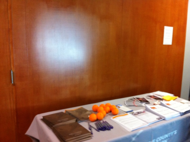 Orange Credit Union #1 Orange County's Credit Union table #1
