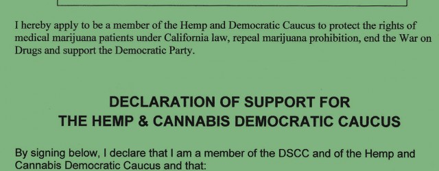 This one goes out to members of the Democratic State Central Committee (that is, Assembly District Delegates and ex officio members who can attend the annual California Democratic Party convention:...