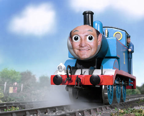 Lou Correa the Tank Engine (big eyes) Lou Correa