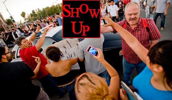 anaheim unrest - show up