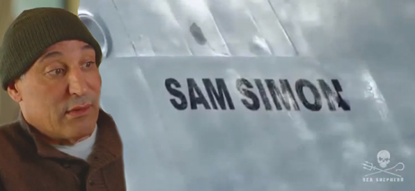 Two Sam Simons -- the man and the ship