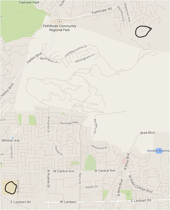 Earthquake - Sonora High to Landsdowne Rd