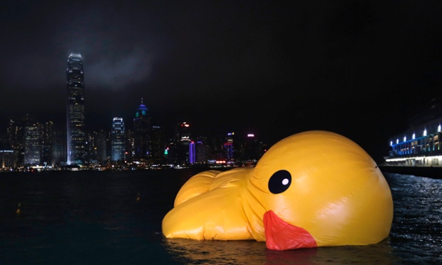 Rubber Duck Deflated