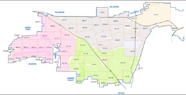 Anaheim Flatlands Map W-N-S Anaheim Flatlands Map W-N-S
