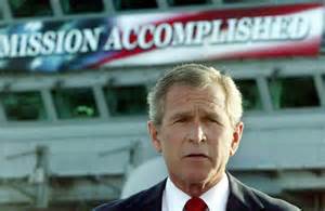 bush mission accomplished