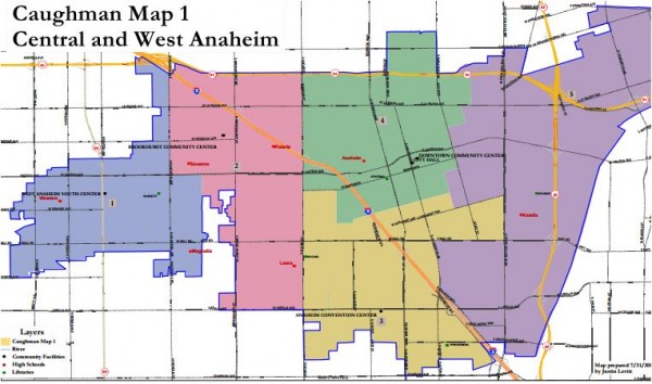 Anaheim Maps - Caughman