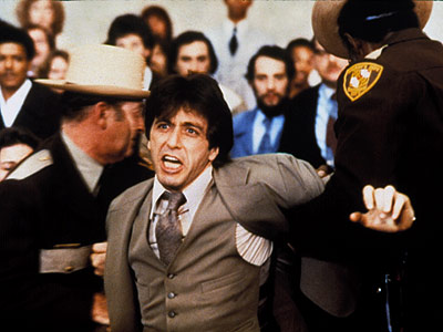 Now THAT was a good flick. Maybe the only lawyer other than me to wear a brown suit.