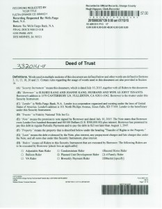 Deed of Trust