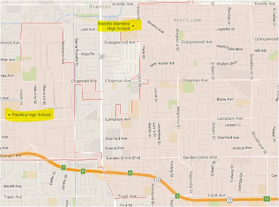 Garden Grove Districting - Stanton Area