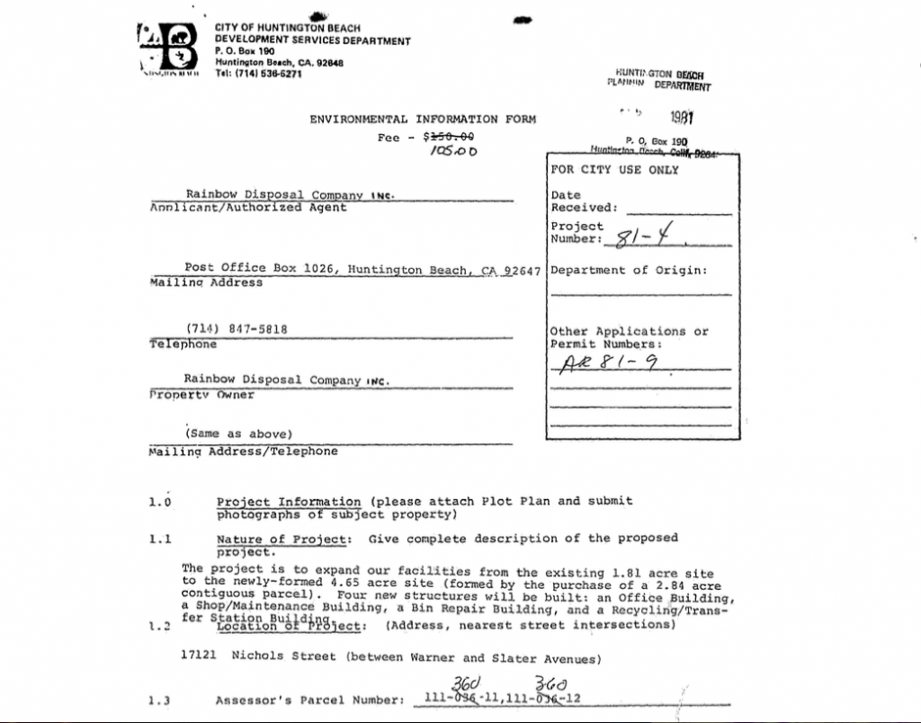 1981 permit page 1