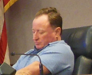 OCWD Director Steve Sheldon at an OCWD board meeting.
