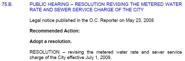 In the past year the Santa Ana City Clowncil has: Given huge, and totally unwarranted, pay raises to City Manager Dave Ream and City Clerk Pat Healy Unionized their parking […]