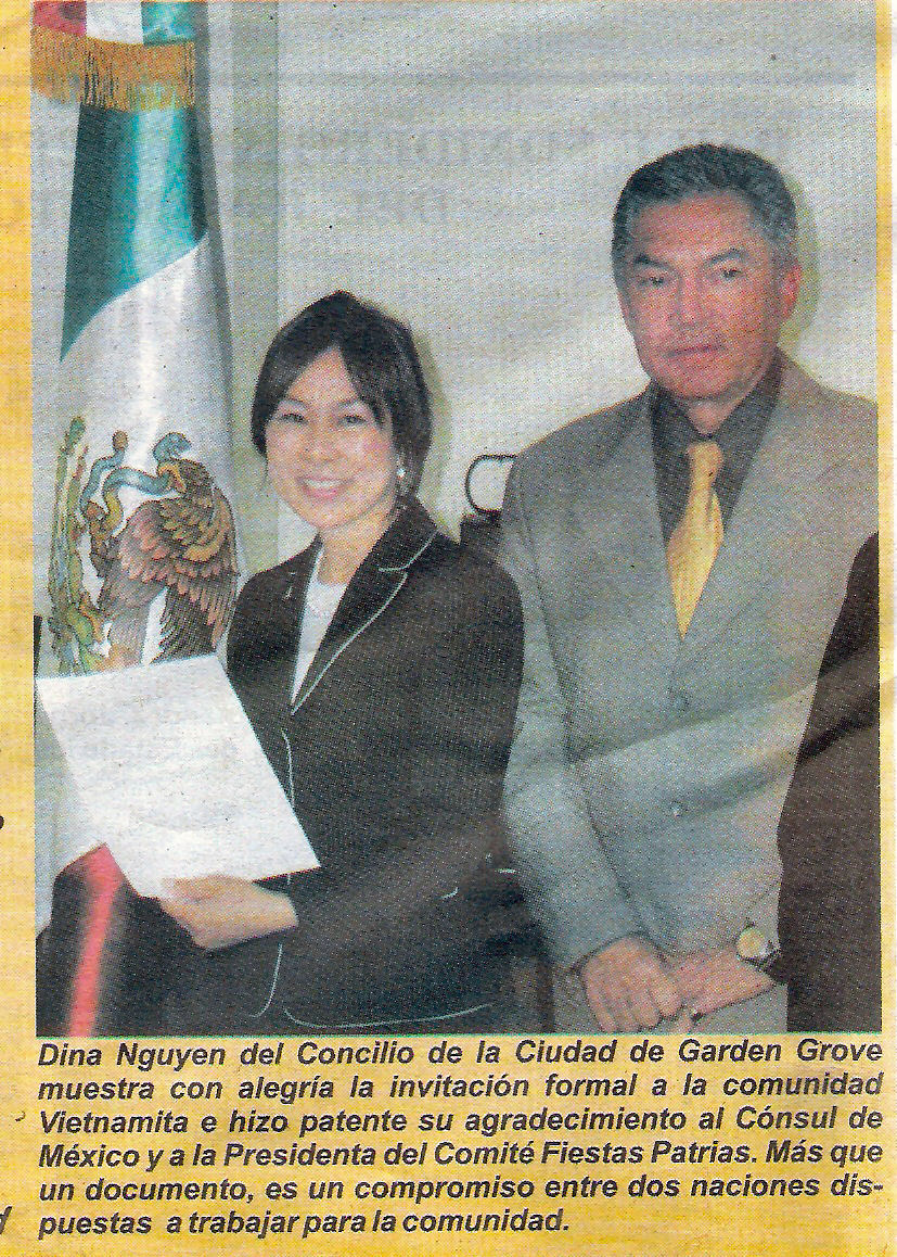 Failed Supervisorial Trannie Dina Nguyen stopped by the Mexican consul’s office to apologize for her trip to the border with Assemblyman Van Tran. You remember that don’t you? A plane […]