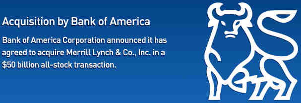 “In the biggest reshaping of the financial industry since the Great Depression, two of Wall Street’s most storied firms, Merrill Lynch & Co. and Lehman Brothers Holdings Inc., headed toward […]