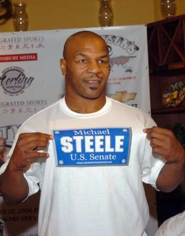 Congratulations to the RNC on picking a moderate, Michael Steele, to head their party.  However, did they know that he is connected to the notorious boxer, Mike Tyson? Congratulations to […]