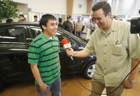 Picture Courtesy of the O.C. Register Javier Zamorano, a student at Santa Ana’s Middle College High School, won “a shiny black Chevy Aveo with a price tag of $15,200,” for […]