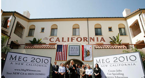   “Republican Meg Whitman on Tuesday underscored the advantage of wealth in the 2010 race for governor, launching paid advertisements for her campaign nine months before GOP voters will determine […]
