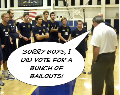 California's GOP leadership still doesn't get it.  That's the message from the Orange County GOP Central Committee, who have voted Rep. John Campbell "Legislator of the Year".  Campbell, who has supported numerous bailouts (including Cash for Clunkers), appears to share the GOP establishment's fiscal conservative principles, or lack thereof.  Whether in OC, Sacramento, or Washington, the center-right appears to have few friends in the political establishments.