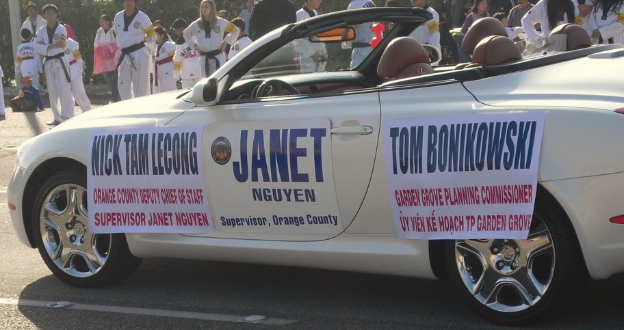 Chairman Janet Nguyen made it obvious this Saturday, at the Tet Parade in Westminster, that she is trying to take over the Garden Grove City Council. Last year she got […]