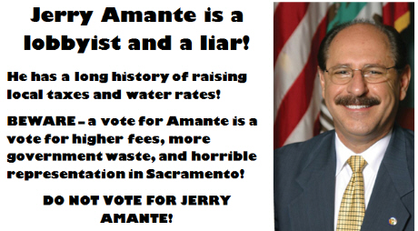 70th Assembly GOP canddiate Don Wagner finally stopped harping about social issues long enough to absolutely nail his RINO opponent,  Tustin Mayor Jerry Amante, for raising local taxes and water […]