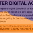 It’s been a long time since I’ve done an OC Register Dearthwatch, which chronicles the state of the Register‘s online readership in the wake of their erecting their toughest-in-the-industry paywall.  But April 2 is [&hellip;]