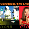 Yes on B!  Or no Vets Cemetery.