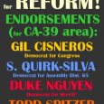 . . . I believe that the Democratic Party has the responsibility to lead — and to guide its members and would-be voters about the most critical races in the […]