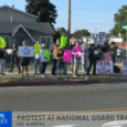 Also, the base is being used as a base for ICE and Border Patrol, which should also stop.